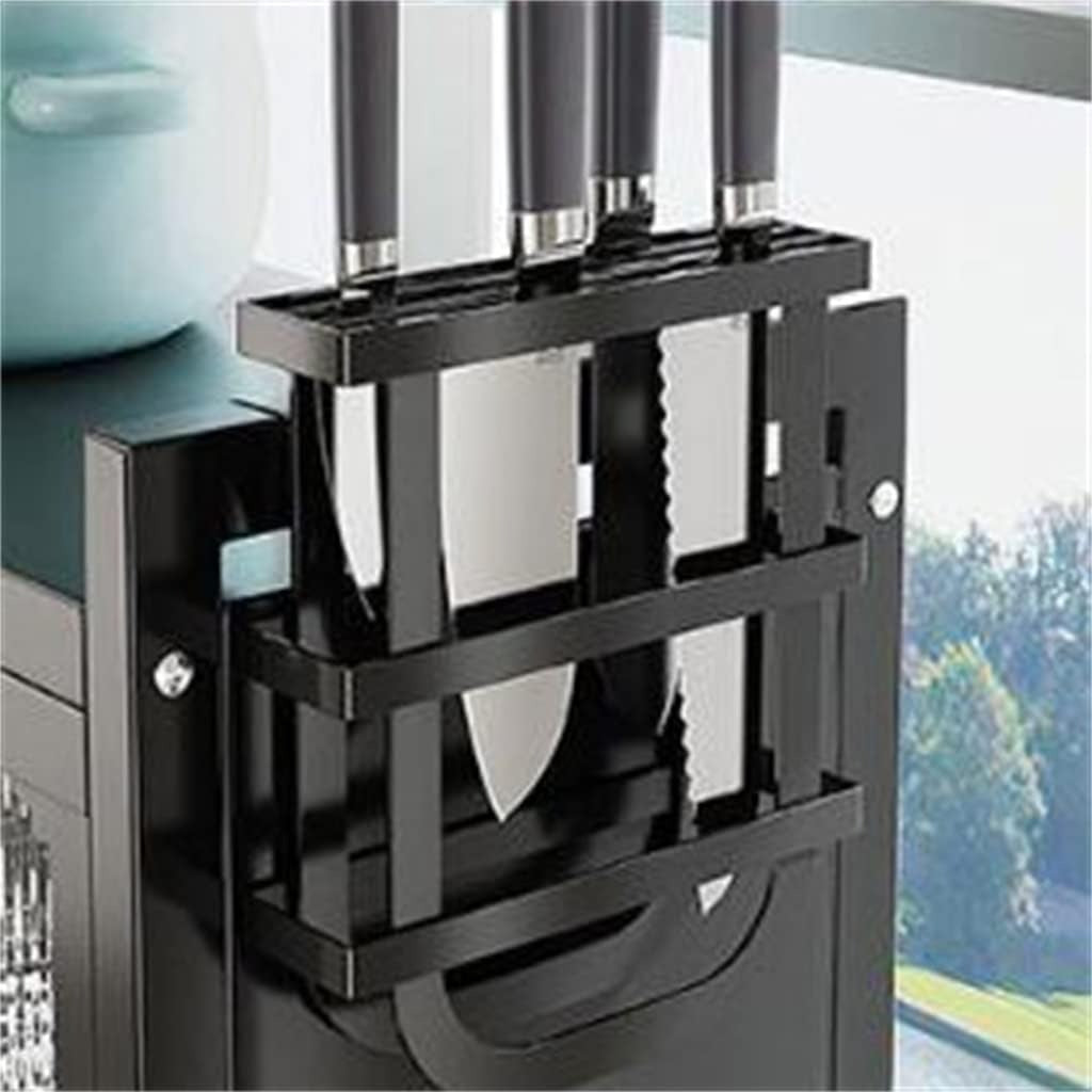 Kitchen Sink Shelf with Cabinet Door – Space-Saving Stainless Steel Organizer