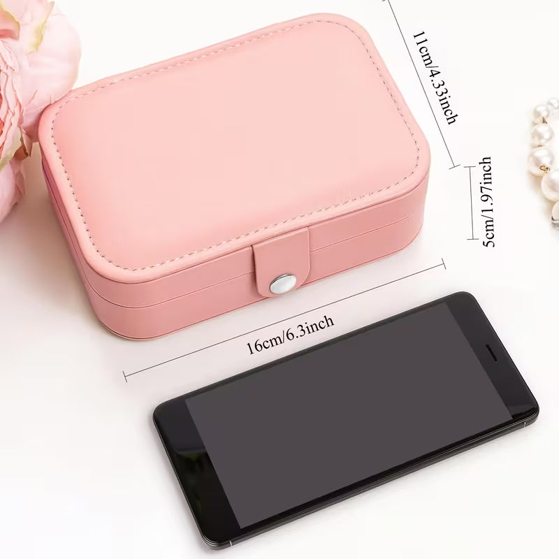 Travel Jewelry Organizer – Compact Tangle-Free Storage Case