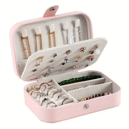 Travel Jewelry Organizer – Compact Tangle-Free Storage Case