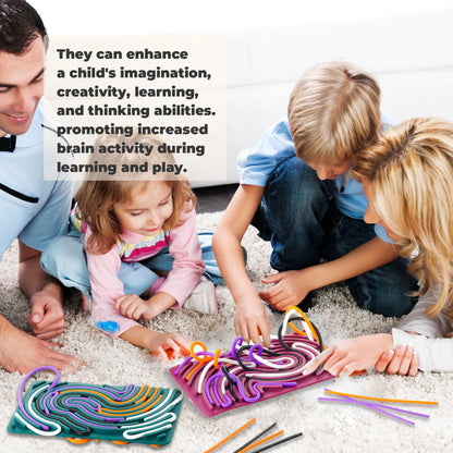 Sensory Activity Board for Toddlers | Montessori Toy