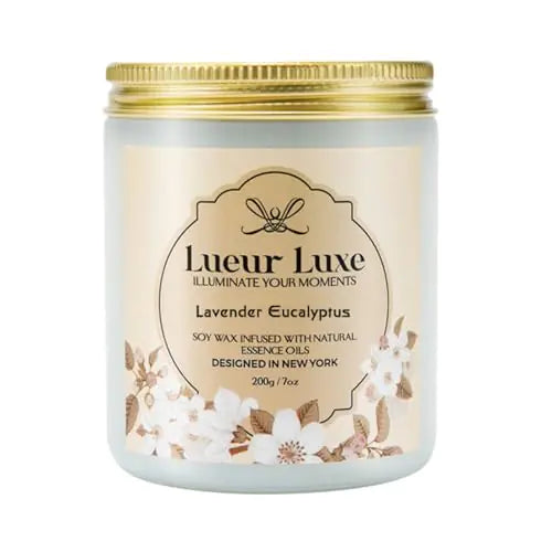 Lavender Scented Soy Wax Candle