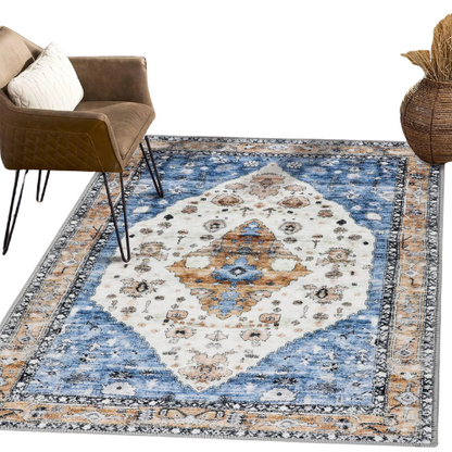 Non-Slip Living Room Boho Rug