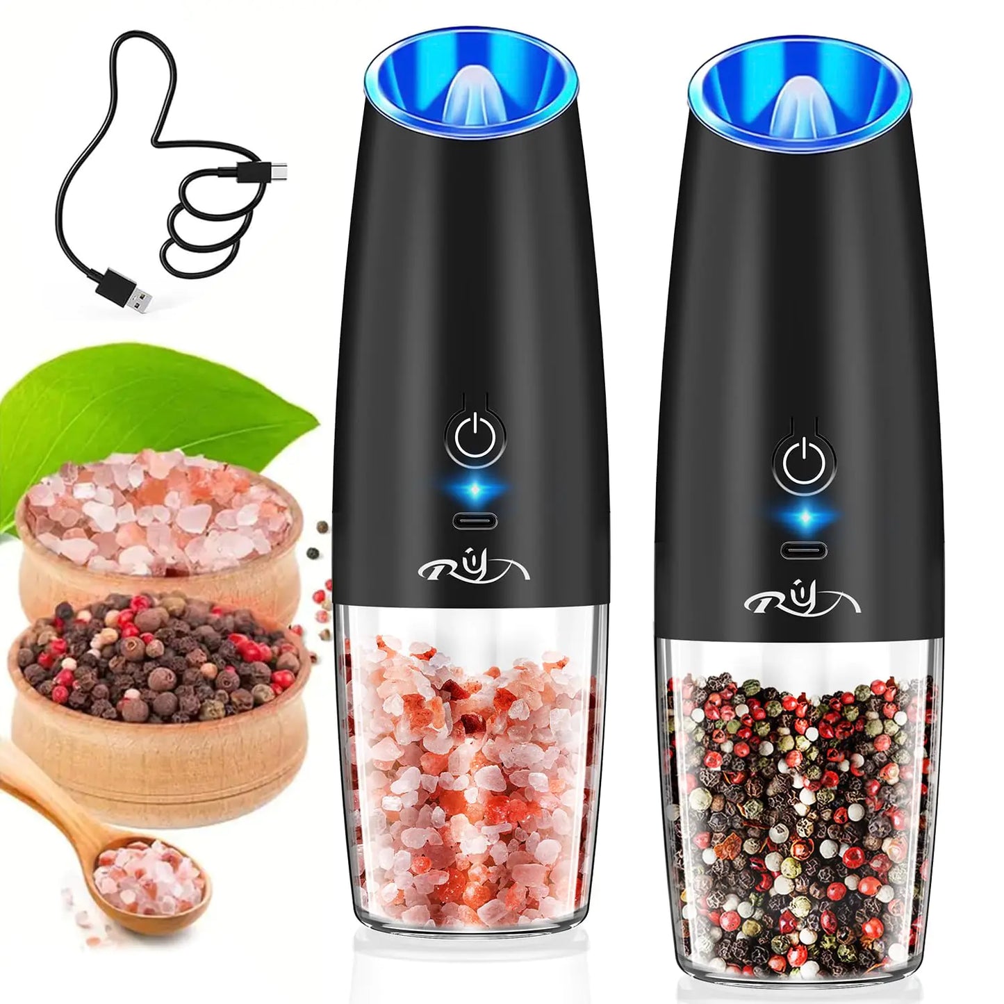 Gravity Electric Grinder Set