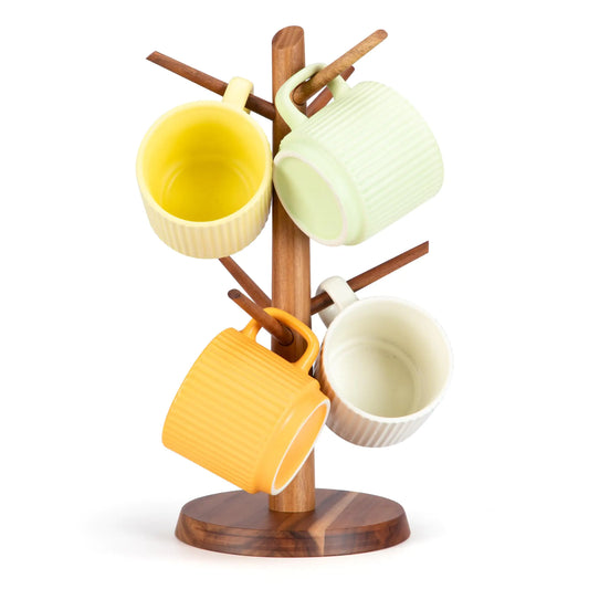 Wood Mug Holder