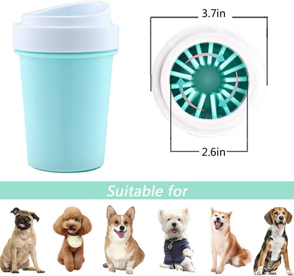 Dog Paw Cleaner Washing Cup