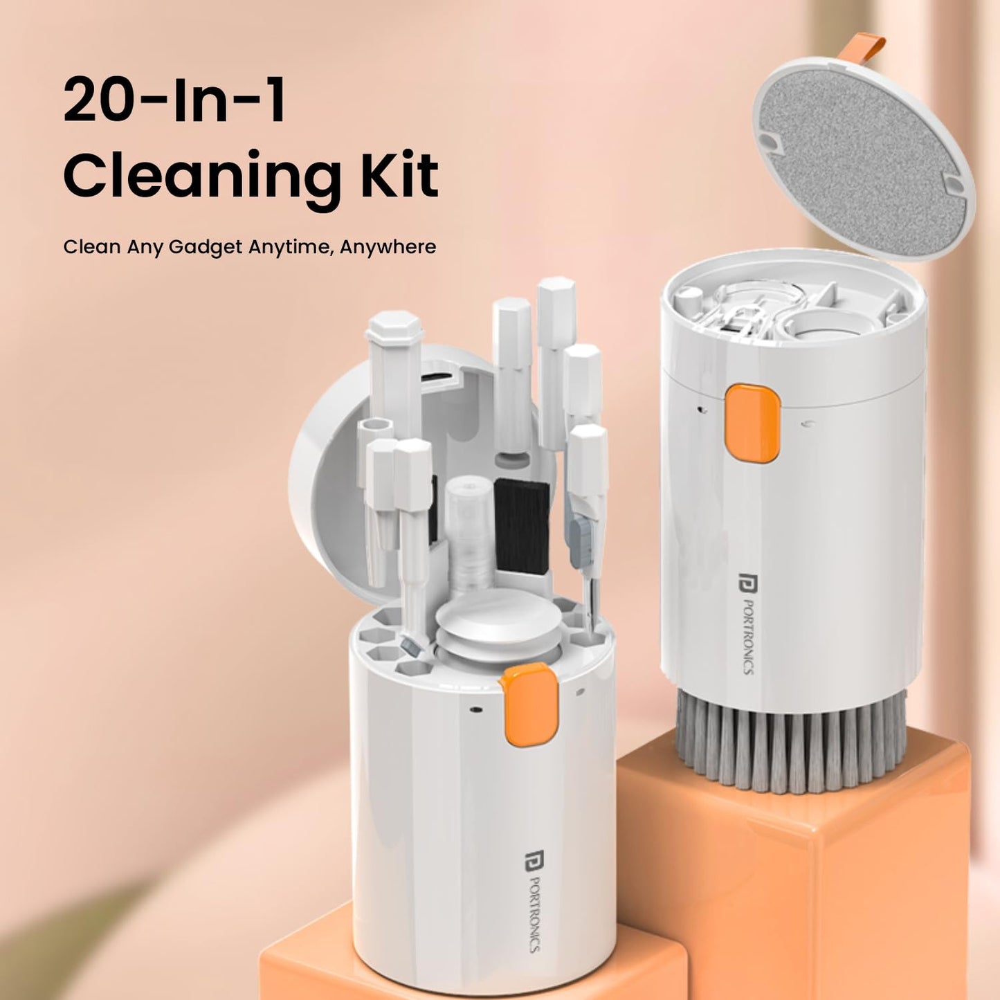 20 in 1 Electronic Cleaning Brush Kit