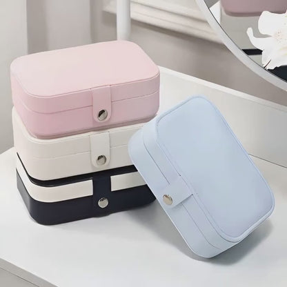 Travel Jewelry Organizer – Compact Tangle-Free Storage Case